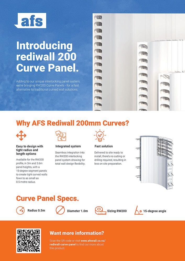 Preview of Rediwall Curved Panel Flyer
